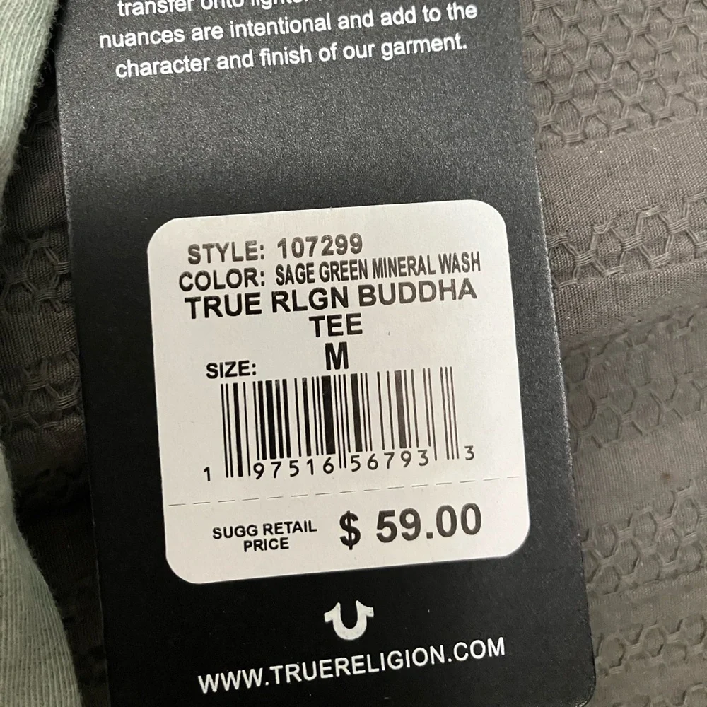 True Religion Buddha Tee